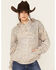 Image #1 - Tribe Kelley Women's Camo Down Yonder Mossy Oak Camo Print Hoodie, Green, hi-res