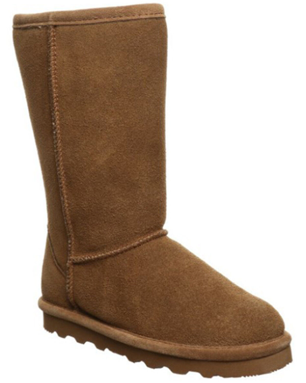 Image #1 - Bearpaw Girls' Elle Tall Casual Boots - Round Toe, Brown, hi-res