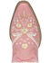Image #6 - Dingo Women's Floral Western Booties - Snip Toe, Pink, hi-res