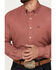 Cinch Men's Diamond Print ARENAFLEX Long Sleeve Button-Down Stretch Western Shirt , Red, hi-res