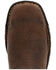 Image #6 - Rocky Men's Legacy 32 Twin Gore Western Work Chelsea Boots - Square Toe, Dark Brown, hi-res