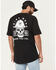 Image #1 - Ariat Men's Rebar Cotton Strong Headhard Short Sleeve Work T-Shirt, Black, hi-res