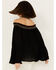 Panhandle Women's Embroidered Off the Shoulder Long Sleeve Top, Black, hi-res