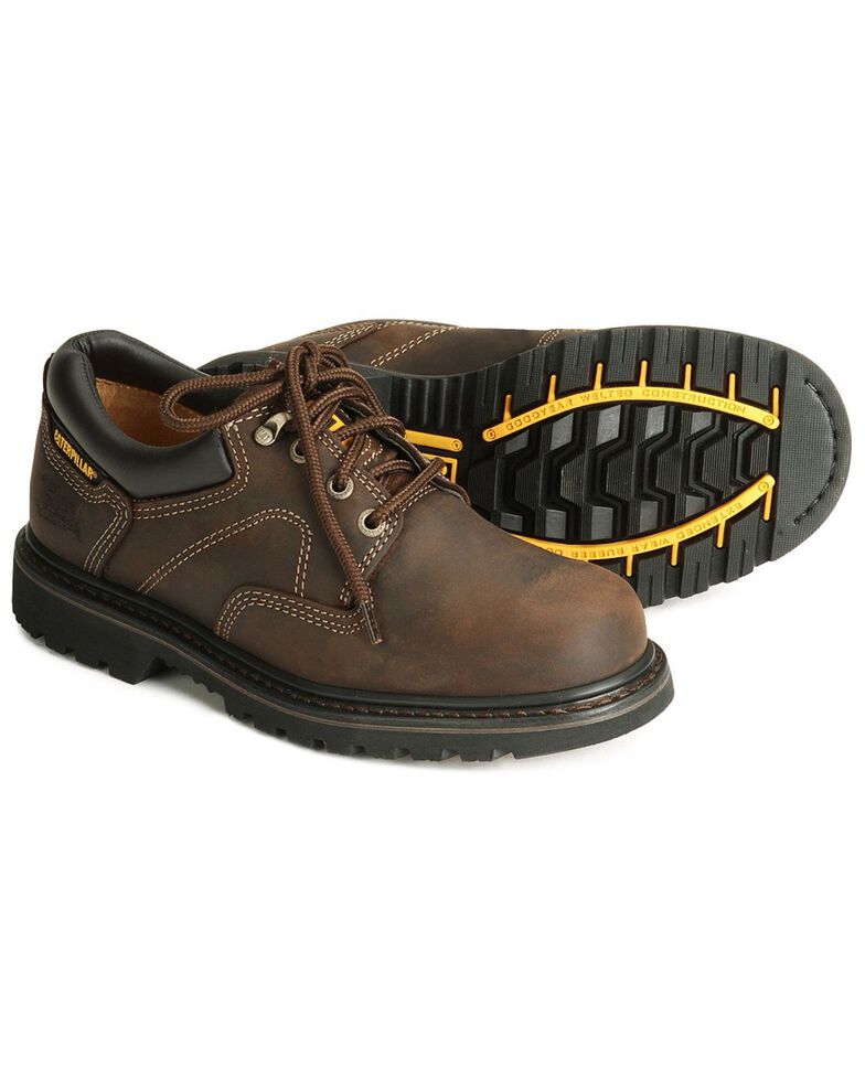Caterpillar Ridgemont Oxford Work Shoes Steel Toe Sheplers