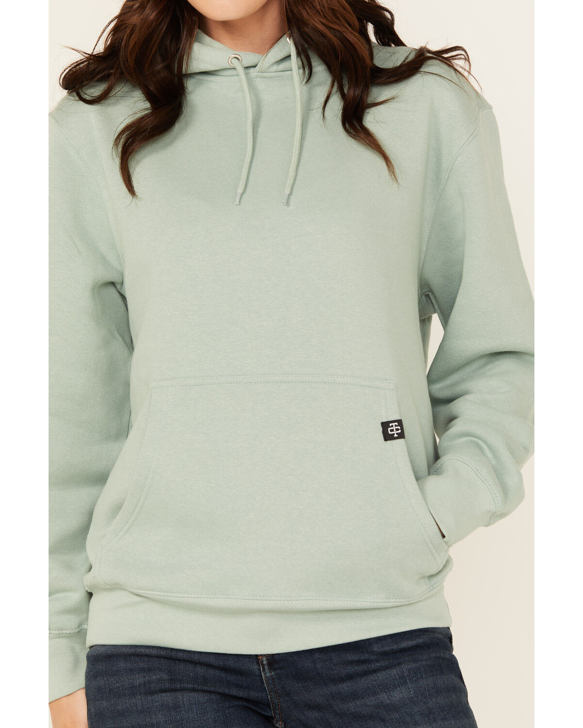 Image #3 - Troll Co Women's Juno Logo Graphic Hoodie, Blue, hi-res