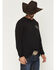 Image #3 - Cody James Men's Whiskey Verbiage Long Sleeve Graphic T-Shirt, Black, hi-res