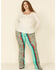 Image #1 - Ranch Dress'n Women's Durango Printed Trousers - Plus, Multi, hi-res