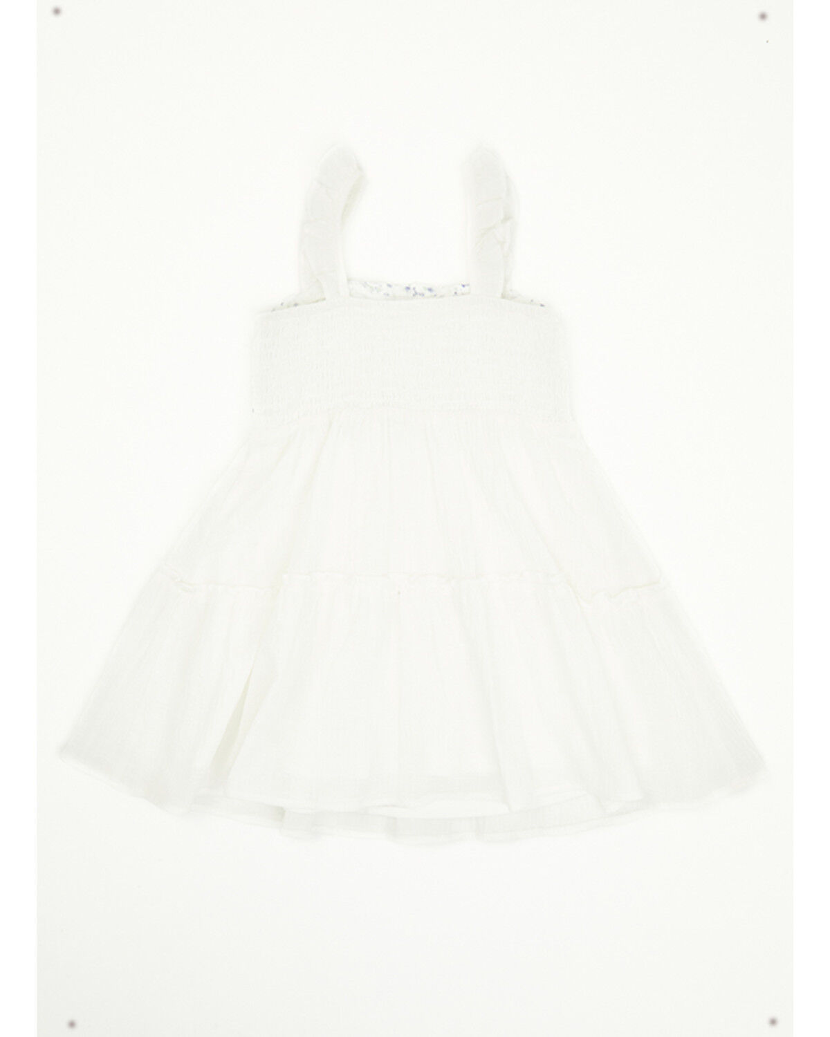 Image #3 - Yura Toddler Girls' Floral Patched Crochet Dress, Blue, hi-res