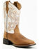 Image #1 - Shyanne Women's Flynn Western Boots - Broad Square Toe, Cream, hi-res