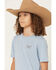 Image #3 - Wrangler Boys' Wrangler Strong Short Sleeve Graphic T-Shirt, Blue, hi-res