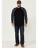 Image #2 - Cody James Men's FR Camo Long Sleeve Work T-Shirt, Navy, hi-res