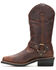 Image #3 - Harley Davidson Men's Pecos Motorcycle Western Boots - Snip Toe, Brown, hi-res