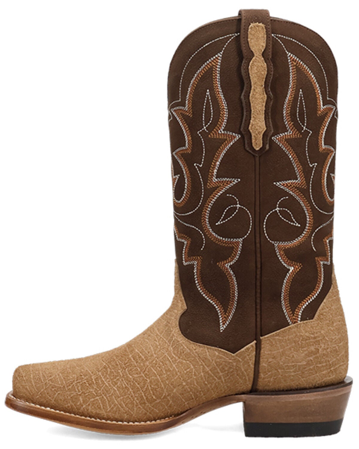 Image #3 - Dan Post Men's Ironhide Hippopotamus Print Western Boots - Square Toe, Tan, hi-res