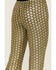 Image #4 - Free People Women's Wilder Days Sequins Flare Pants, Olive, hi-res