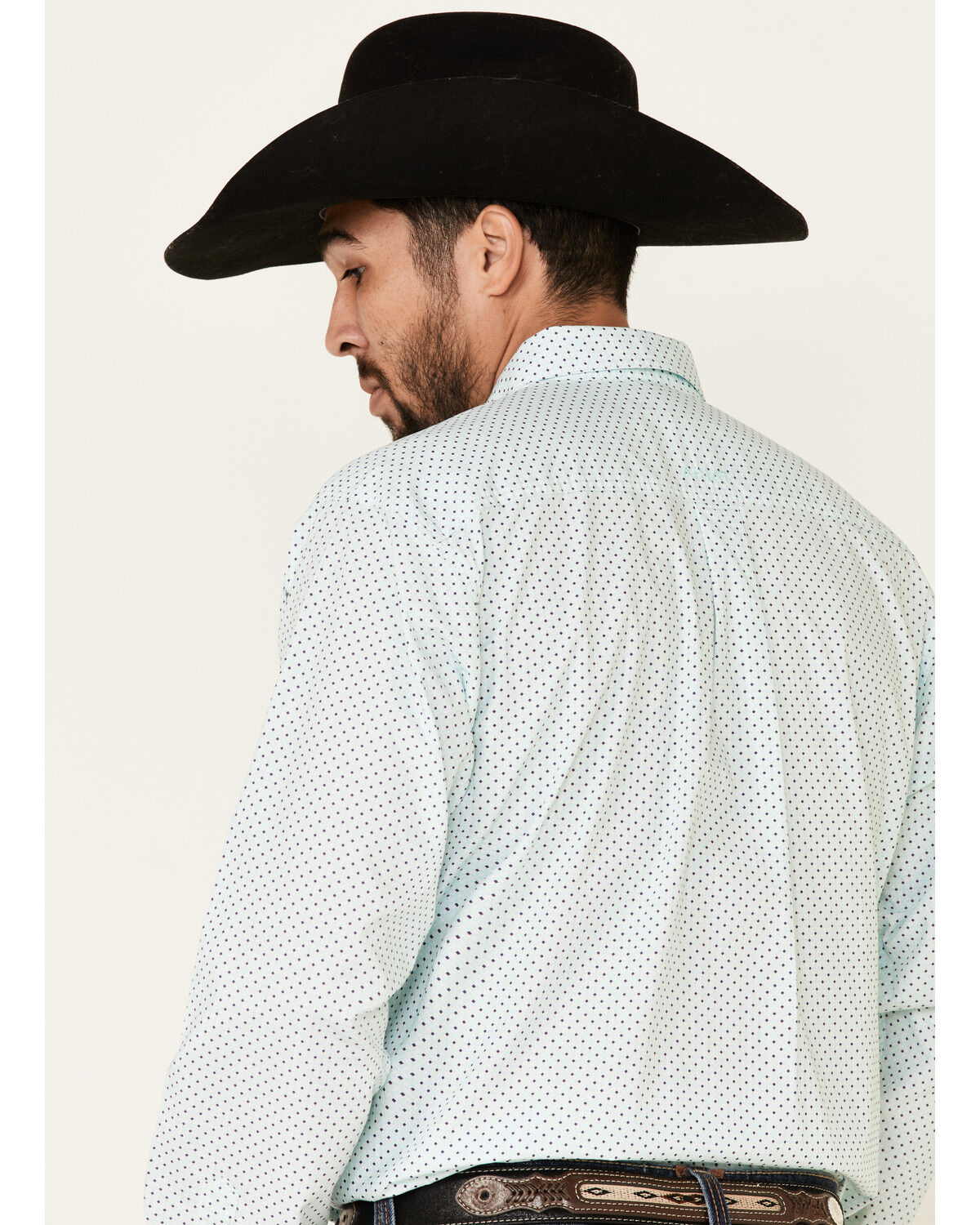 Image #5 - Ariat Men's Penn Geo Print Long Sleeve Western Shirt, , hi-res