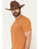 Image #3 - Ariat Men's Scorpion Seal Short Sleeve Graphic T-Shirt, Rust Copper, hi-res