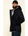Image #3 - Cody James Men's FR Hooded Duck Work Jacket, Black, hi-res