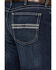 Image #4 - Cinch Men's White Label Performance Dark Relaxed Straight Stretch Denim Jeans, Indigo, hi-res