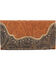 Image #1 - American West Women's Saddle Ridge Tri-Fold Wallet , Rust Copper, hi-res