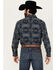 Image #4 - Pendleton Men's Marshall Printed Long Sleeve Button-Down Shirt, Blue, hi-res