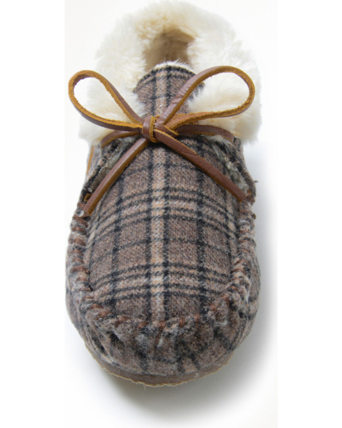 Image #3 - Minnetonka Women's Chrissy Plaid Slipper, Multi, hi-res
