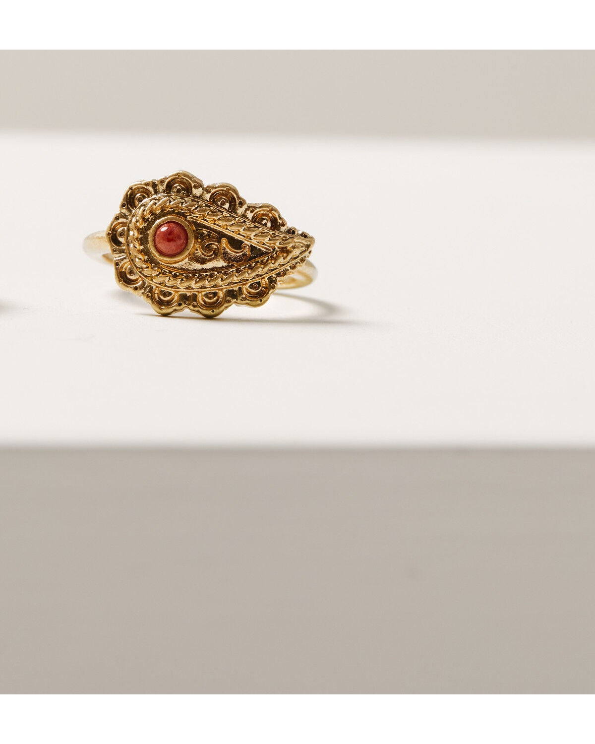 Image #3 - Shyanne Women's Rosewood Paisley Ring Set - 3 Piece, Gold, hi-res