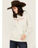 Image #2 - Kimes Ranch Women's Outlier Logo Hoodie, Oatmeal, hi-res