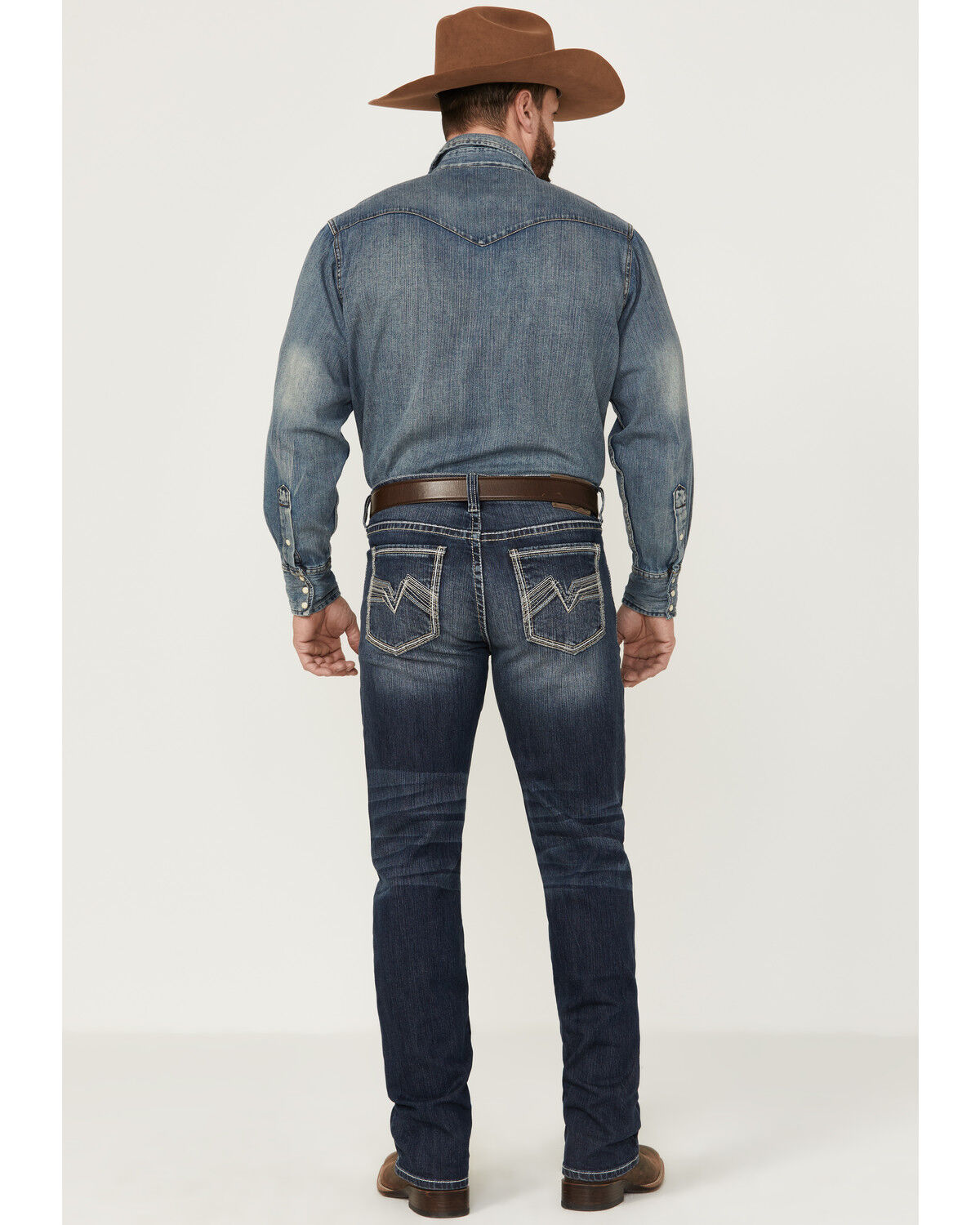 Image #3 - Cody James Men's Jackson Slim Straight Stretch Denim Jeans, Medium Wash, hi-res