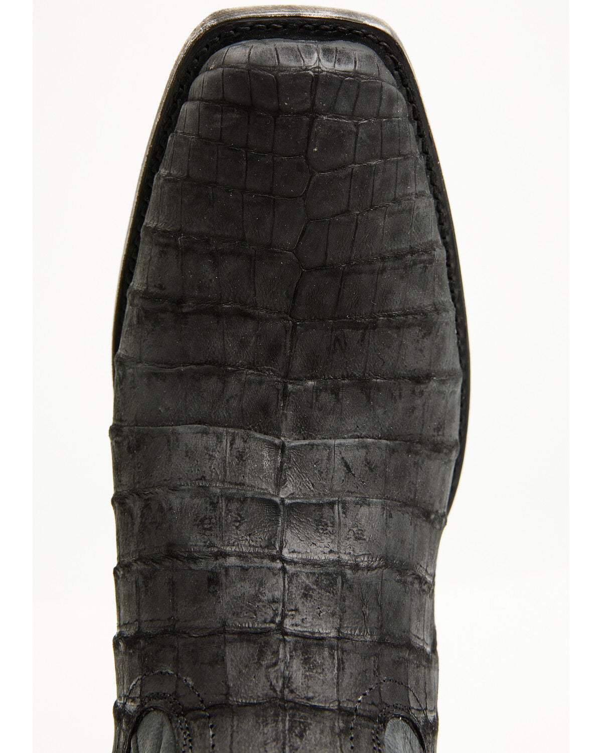 Image #6 - Cody James Black 1978&reg; Men's The Mason Exotic Caiman Belly Western Boots - Square Toe, Black, hi-res