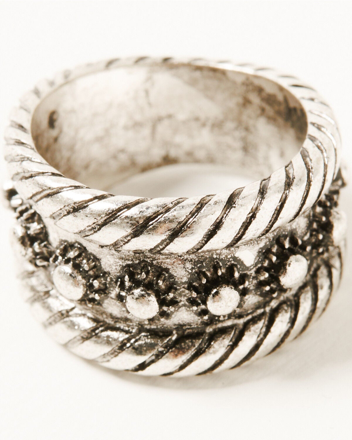 Image #5 - Shyanne Women's Frontier Antique Ring Set - 5 Piece, Silver, hi-res