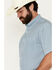 Image #2 - Cinch Men's ARENAFLEX® Geo Print Short Sleeve Button-Down Western Shirt, White, hi-res
