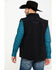 Image #2 - Cinch Men's Solid Bonded Softshell Zip Vest, , hi-res