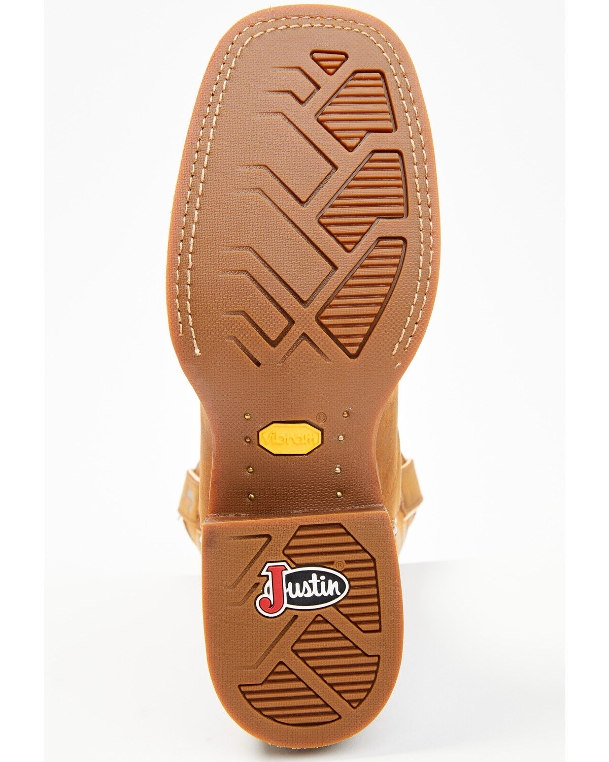 Image #7 - Justin Men's War Dog Frontier Performance Western Boots - Broad Square Toe, Tan, hi-res