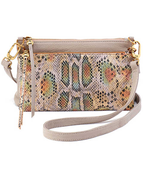 Image #1 - Hobo Women's Darcy Double Crossbody Bag , Taupe, hi-res