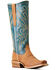Image #1 - Ariat Women's Futurity Starlight Western Boots - Square Toe, Beige, hi-res