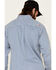 Image #6 - Ariat Men's FR Striped Long Sleeve Button Work Shirt, Blue, hi-res