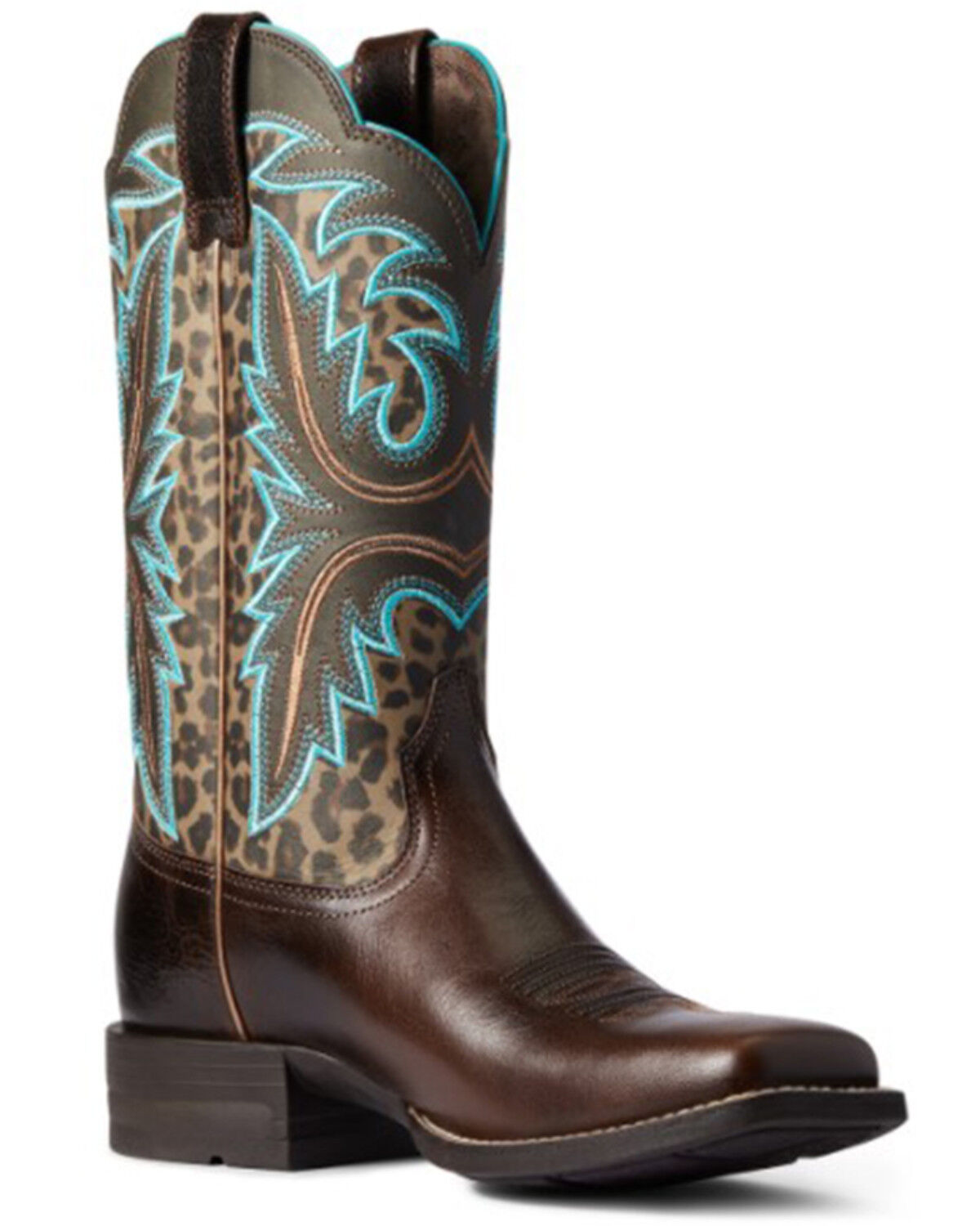 Image #1 - Ariat Women's Lonestar Western Performance Boots - Broad Square Toe, , hi-res