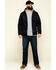 Image #6 - Cody James Men's FR Hooded Duck Work Jacket - Tall , Black, hi-res