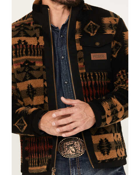 Image #3 - Pendleton Men's Chief Joseph Multicolor Print Jacket, Black, hi-res