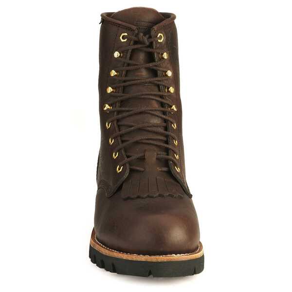 Image #17 - Chippewa Men's Waterproof Insulated 8" Logger Boots - Steel Toe, Briar, hi-res