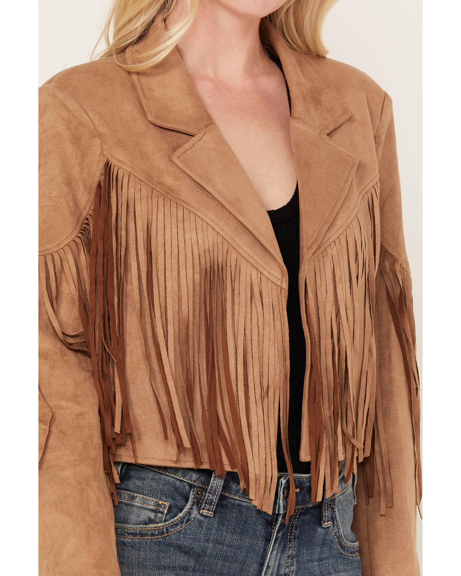 Sheplers fringe jacket on sale