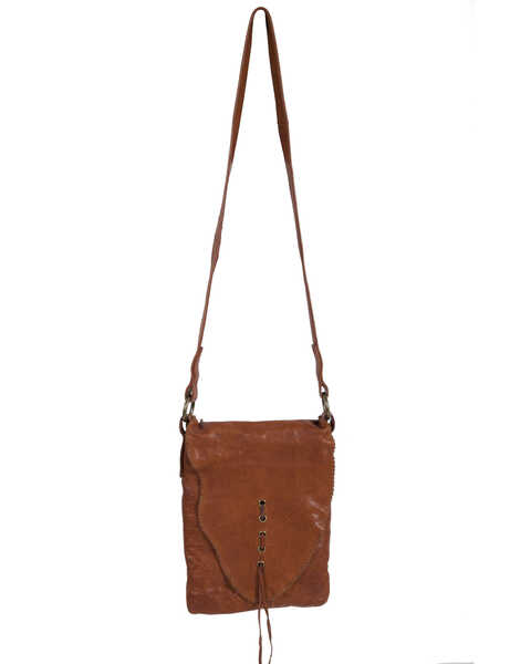 Scully Women's Soft Leather Crossbody Bag, Tan, hi-res