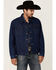 Image #2 - Wrangler Men's Denim Jean Jacket, Indigo, hi-res