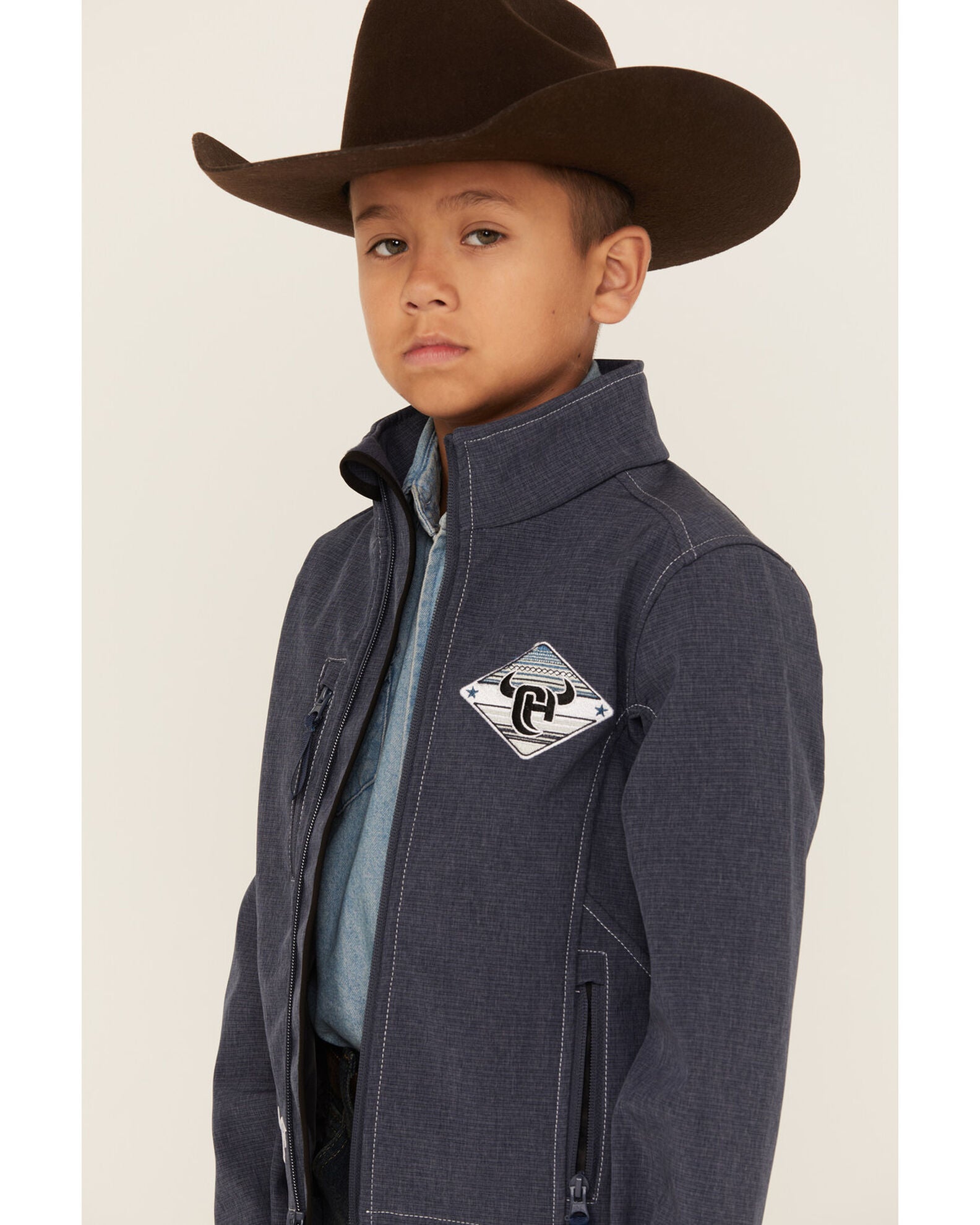 Product Name: Cowboy Hardware Boys' Built Tough Shield Poly Shell Jacket