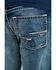 Image #5 - Ariat Men's M5 Lennox Stretch Stackable Slim Straight Jeans, Blue, hi-res