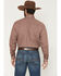 Image #4 - Cinch Men's Geo Print Long Sleeve Button-Down Stretch Western Shirt, Pink, hi-res