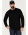 Image #2 - Cody James Men's Bull Skull Logo Graphic Long Sleeve Work T-Shirt, Black, hi-res