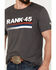 Image #3 - RANK 45 Men's USA Gradient Short Sleeve T-Shirt, Charcoal, hi-res