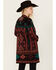 Image #4 - Cotton & Rye Women's Southwestern Print Concho Duster Cardigan , Black, hi-res