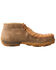 Twisted X Men's Exotic Full-Quill Ostrich Skin Work Shoes - Nano Composite Toe, Brown, hi-res
